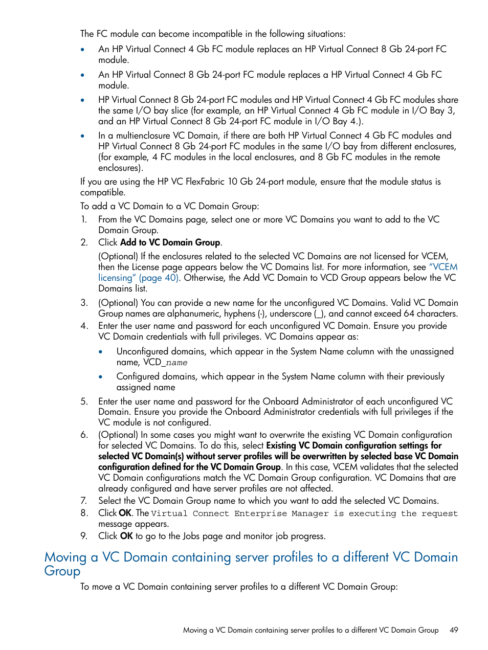 HP Insight Management-Software User Manual | Page 49 / 189