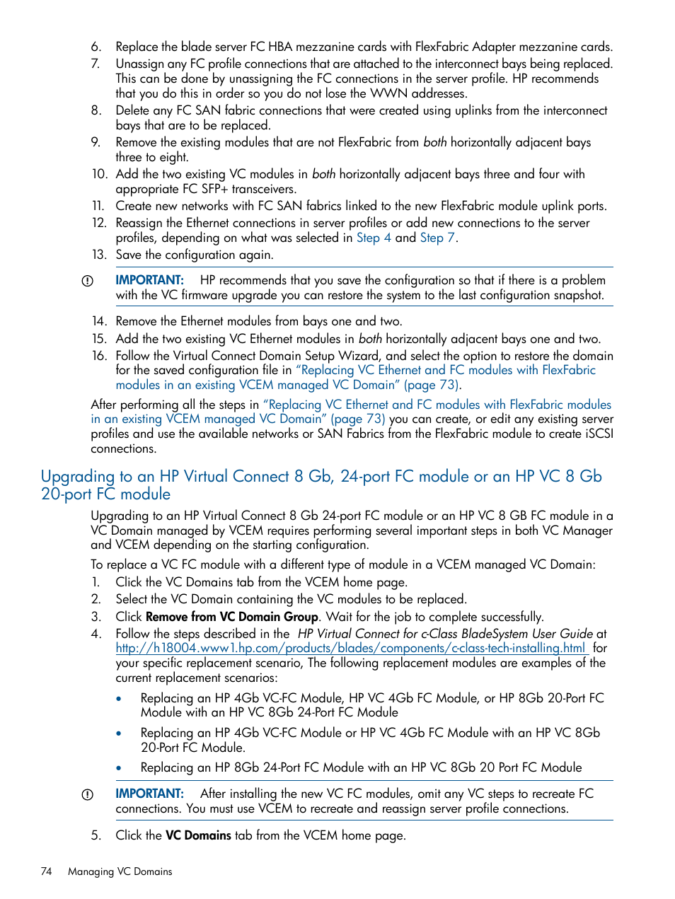 HP Insight Management-Software User Manual | Page 74 / 189