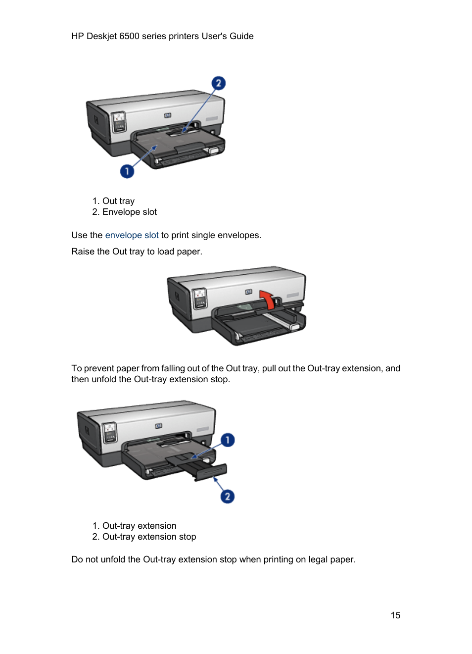 HP Deskjet 6540 Color Inkjet Printer User Manual | Page 15 / 184