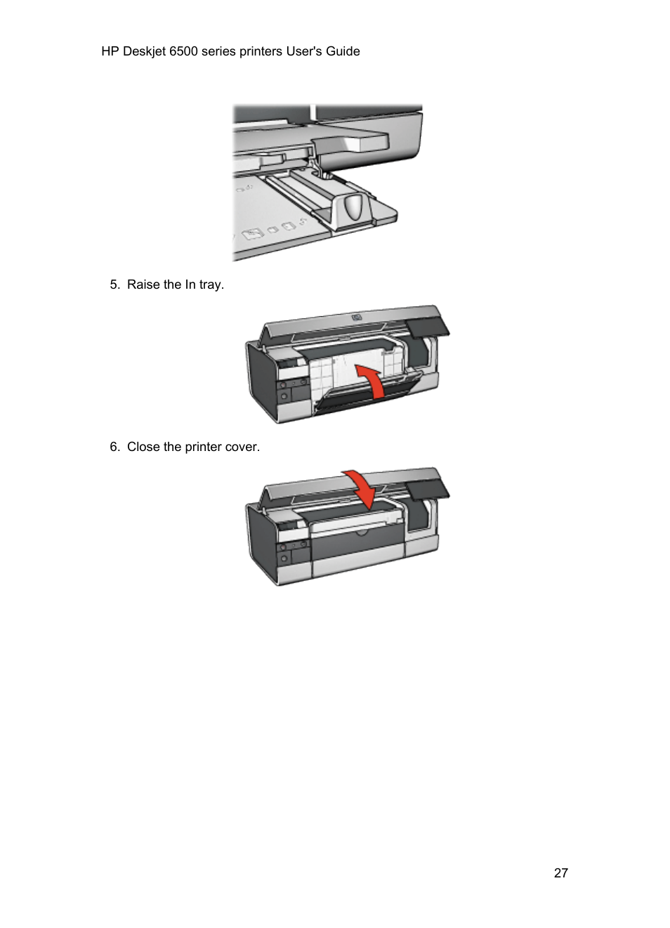 HP Deskjet 6540 Color Inkjet Printer User Manual | Page 27 / 184