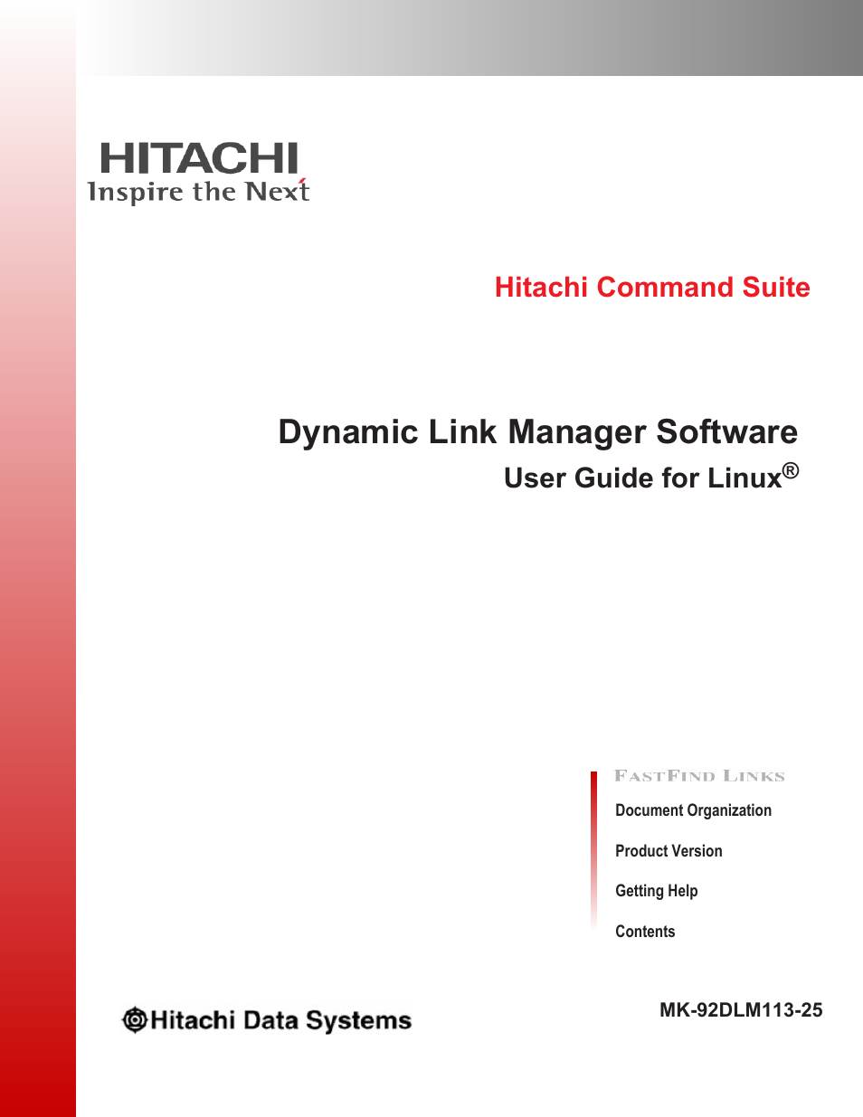 HP Hitachi Dynamic Link Manager Software User Manual | 712 pages