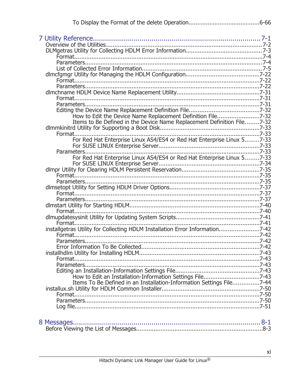 HP Hitachi Dynamic Link Manager Software User Manual | Page 11 / 712