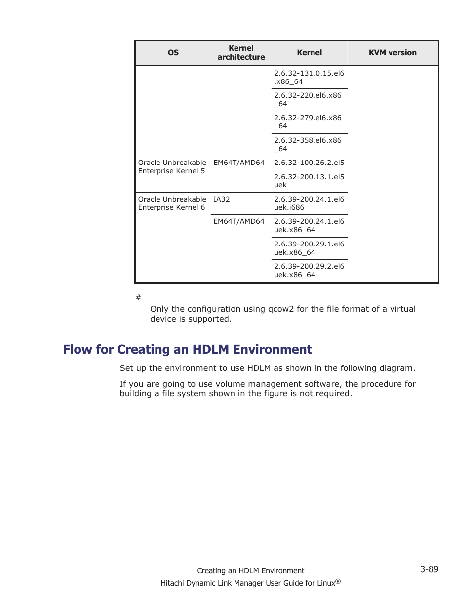 Flow for creating an hdlm environment, Flow for creating an hdlm environment -89 | HP Hitachi Dynamic Link Manager Software User Manual | Page 161 / 712