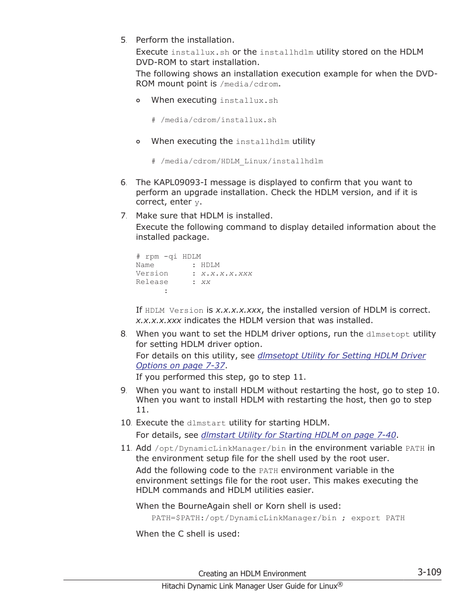 HP Hitachi Dynamic Link Manager Software User Manual | Page 181 / 712