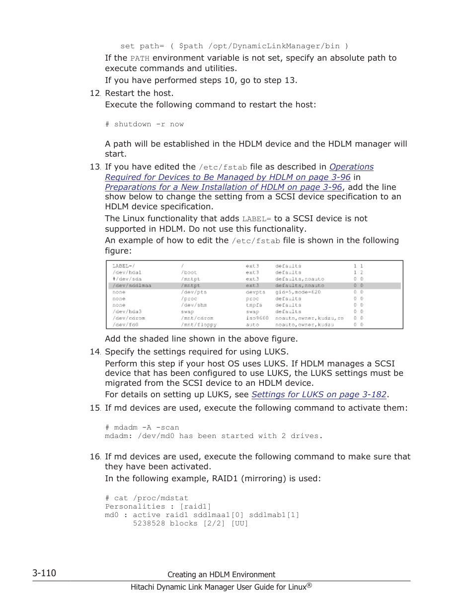 HP Hitachi Dynamic Link Manager Software User Manual | Page 182 / 712