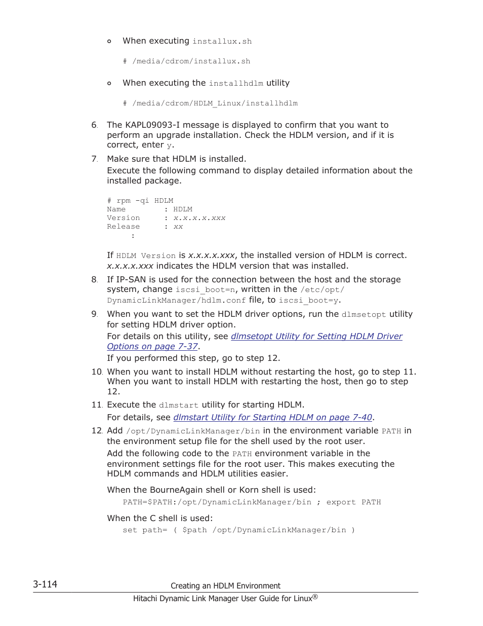 HP Hitachi Dynamic Link Manager Software User Manual | Page 186 / 712
