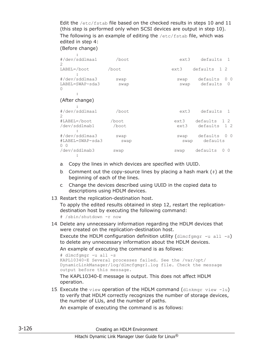 HP Hitachi Dynamic Link Manager Software User Manual | Page 198 / 712