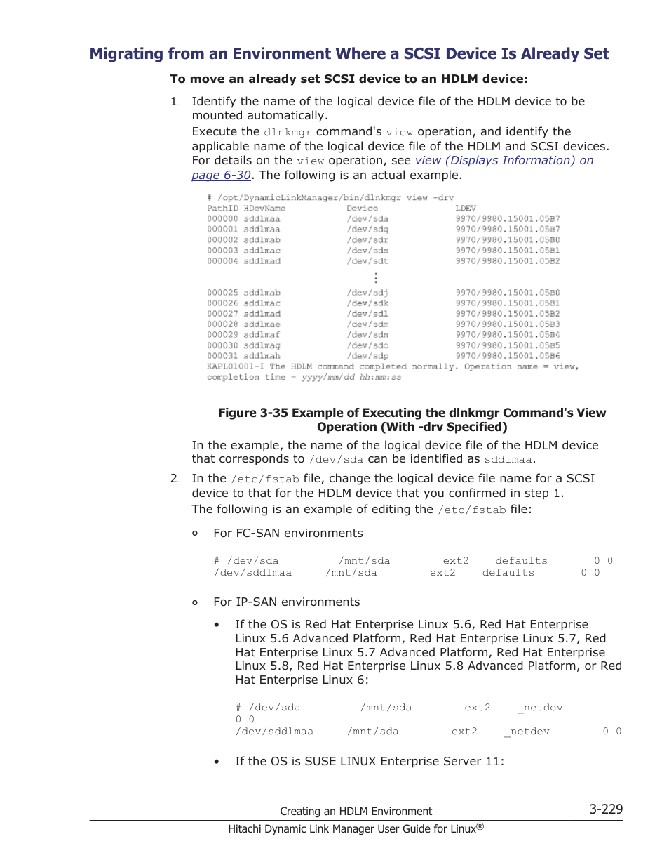 HP Hitachi Dynamic Link Manager Software User Manual | Page 301 / 712