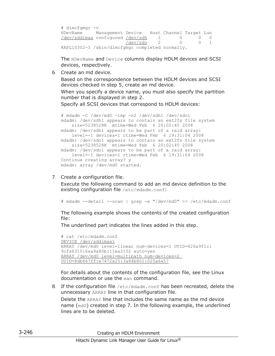 HP Hitachi Dynamic Link Manager Software User Manual | Page 318 / 712