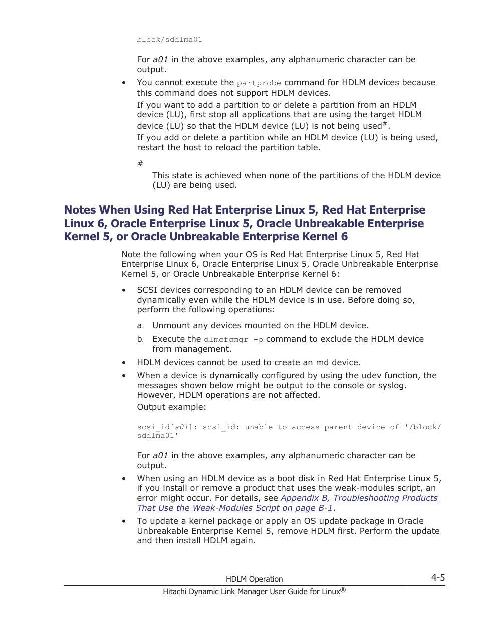 Enterprise kernel 6 -5 | HP Hitachi Dynamic Link Manager Software User Manual | Page 337 / 712