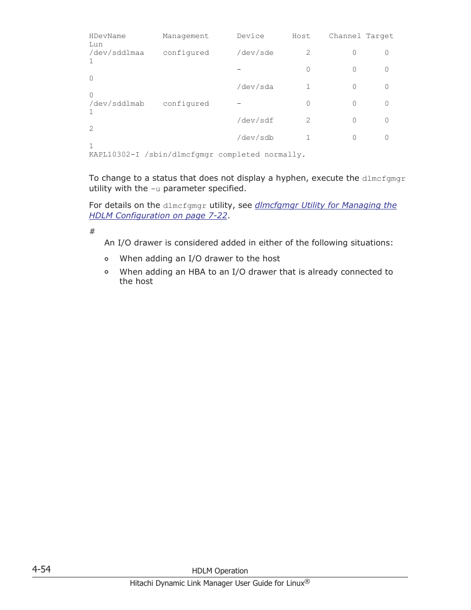 HP Hitachi Dynamic Link Manager Software User Manual | Page 386 / 712