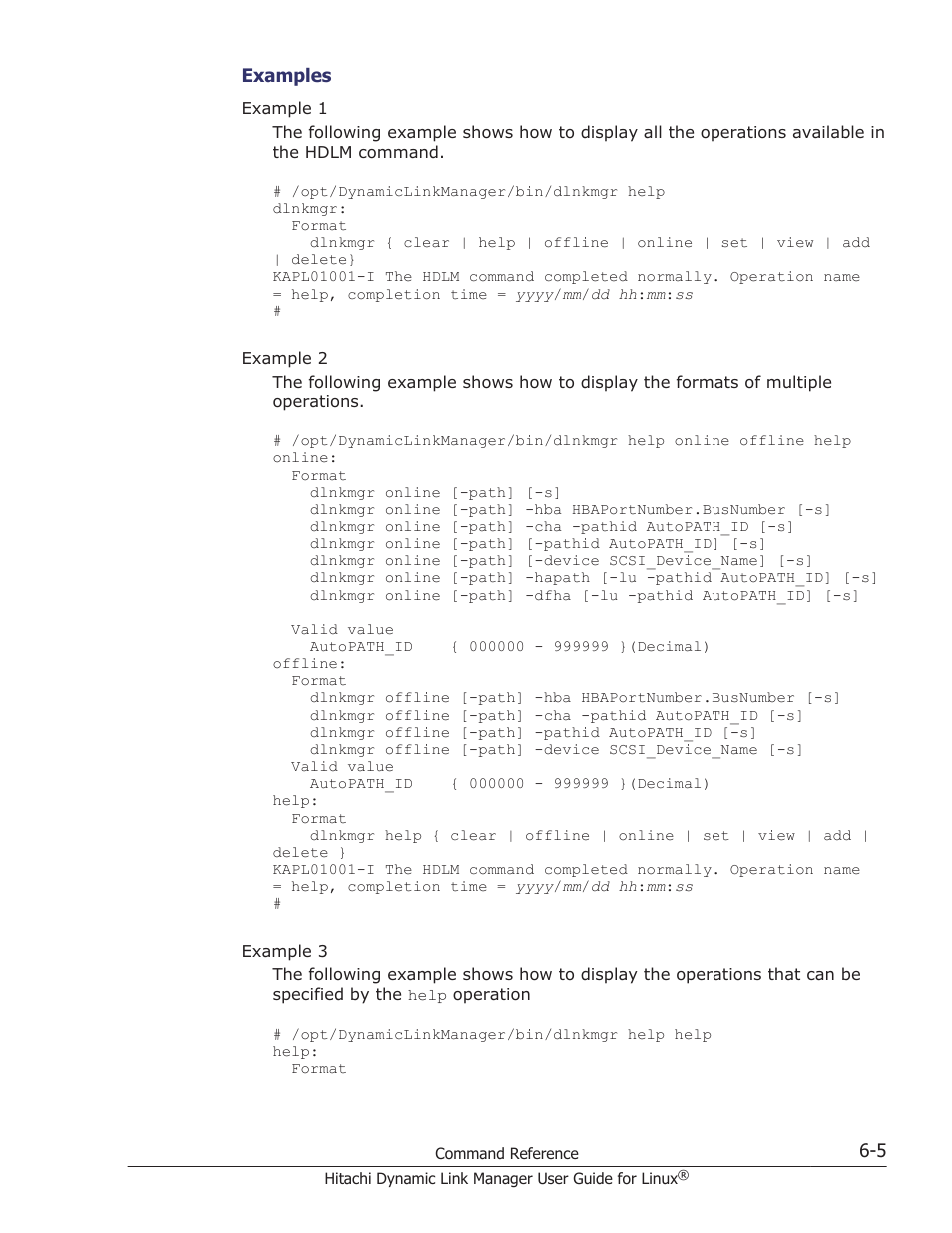 HP Hitachi Dynamic Link Manager Software User Manual | Page 399 / 712