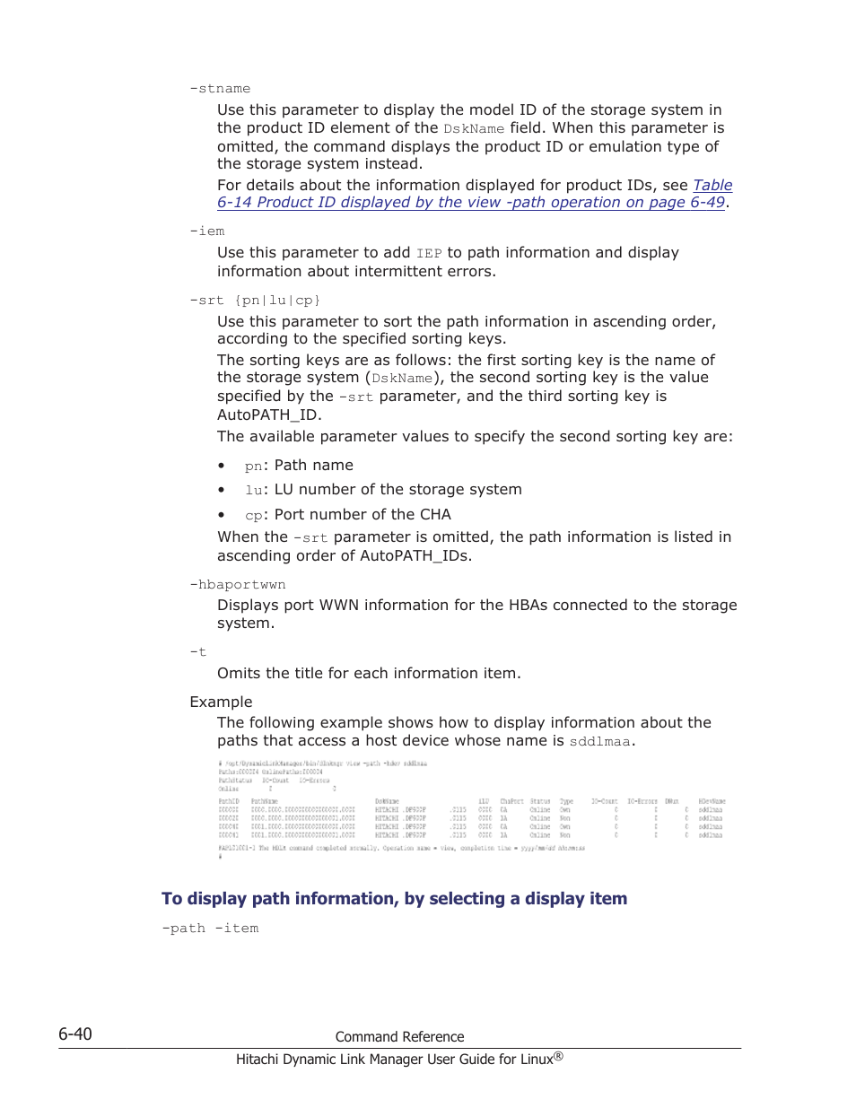 HP Hitachi Dynamic Link Manager Software User Manual | Page 434 / 712