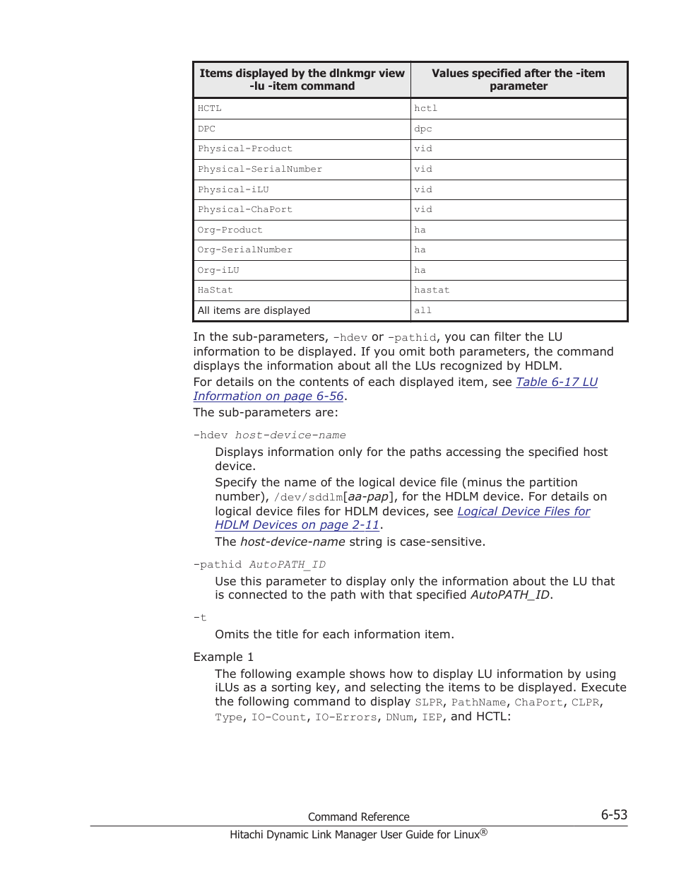 HP Hitachi Dynamic Link Manager Software User Manual | Page 447 / 712