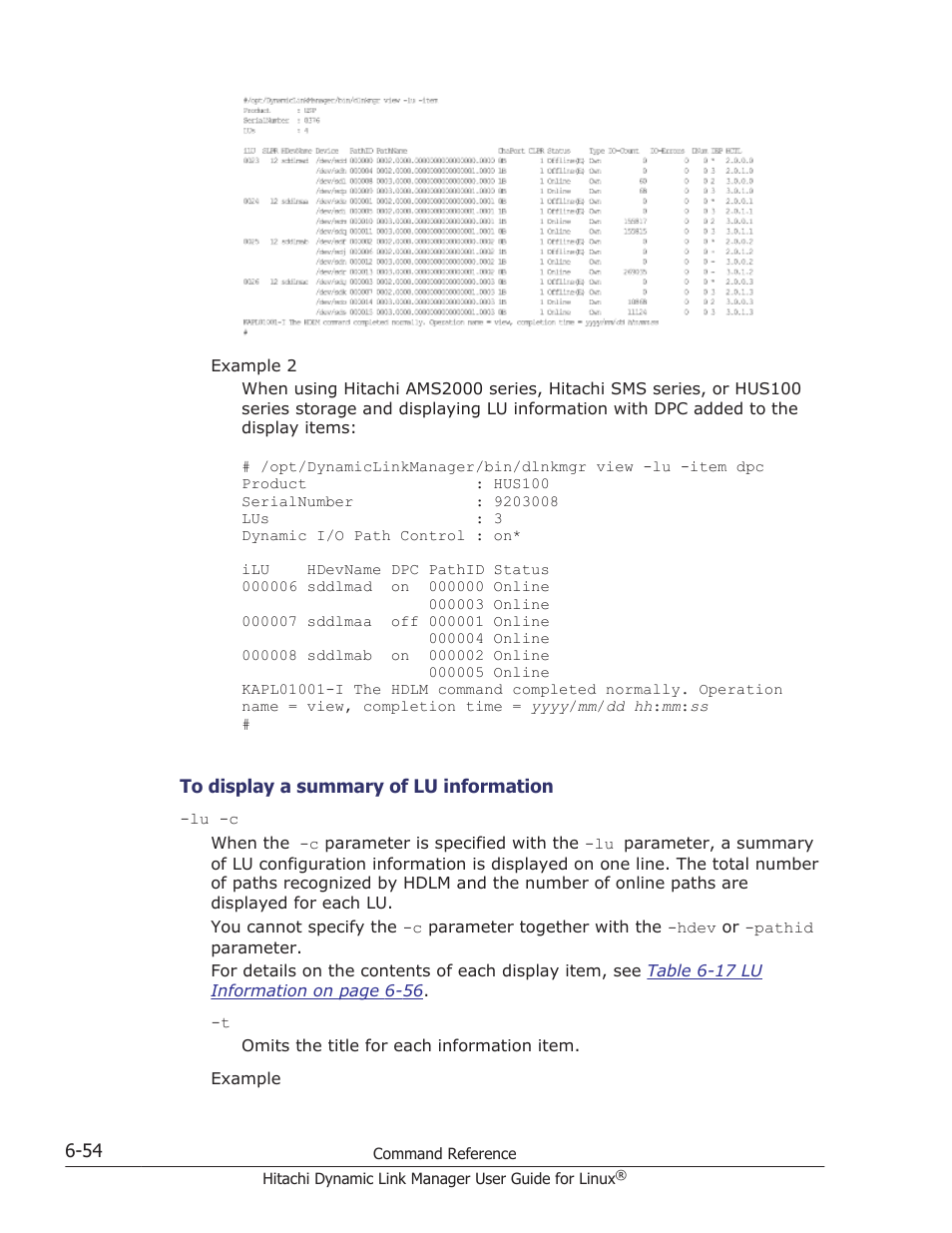 HP Hitachi Dynamic Link Manager Software User Manual | Page 448 / 712