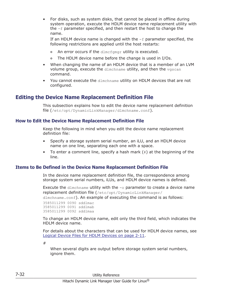 HP Hitachi Dynamic Link Manager Software User Manual | Page 492 / 712