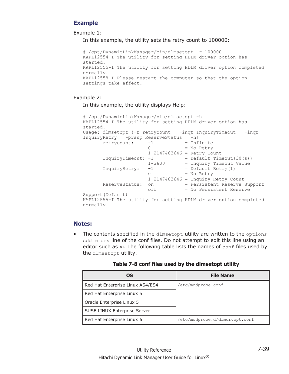 HP Hitachi Dynamic Link Manager Software User Manual | Page 499 / 712