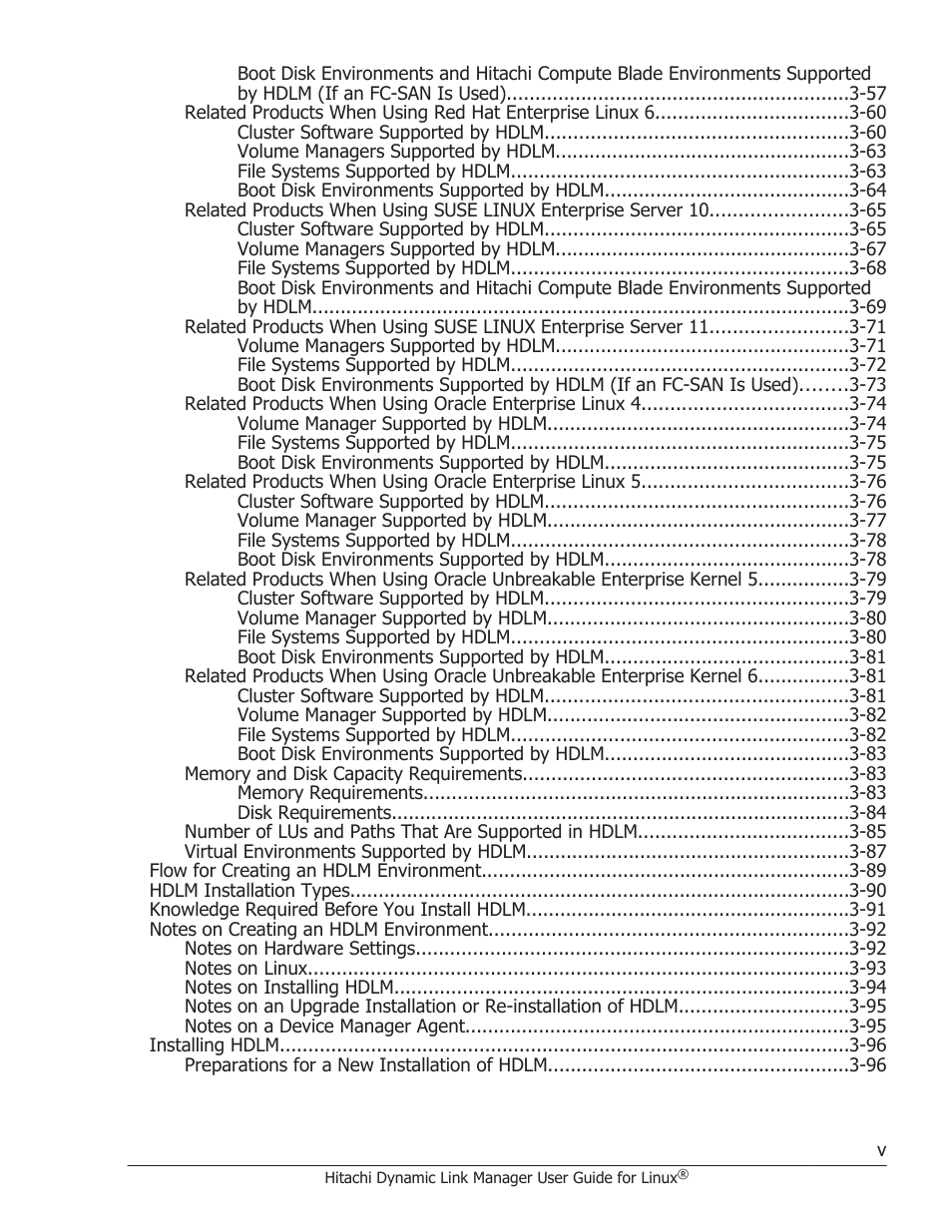 HP Hitachi Dynamic Link Manager Software User Manual | Page 5 / 712