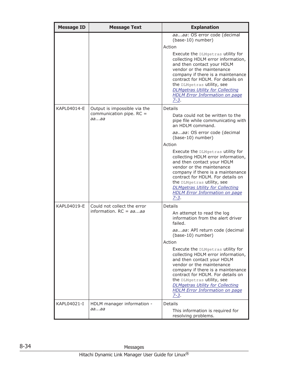 HP Hitachi Dynamic Link Manager Software User Manual | Page 546 / 712