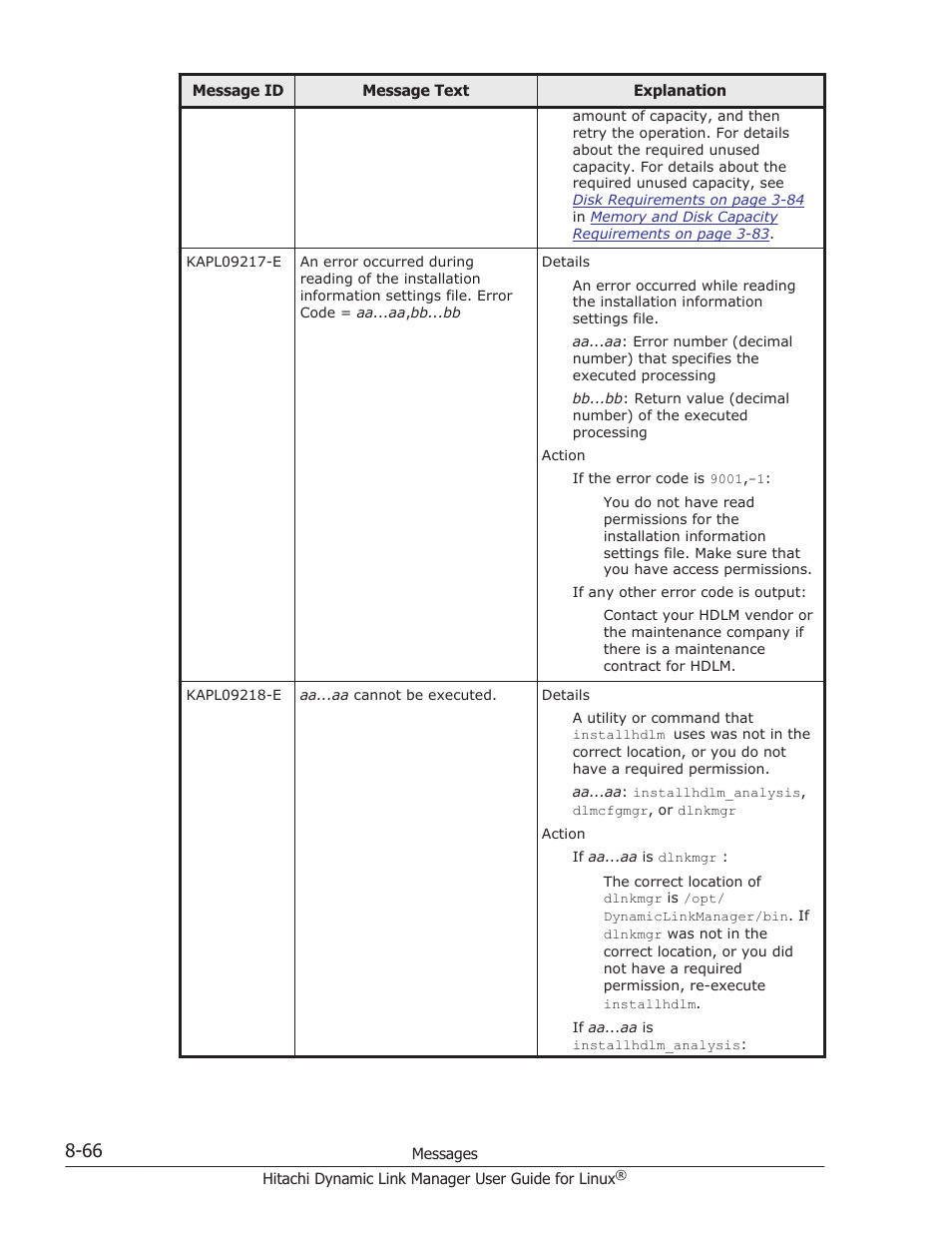 HP Hitachi Dynamic Link Manager Software User Manual | Page 578 / 712