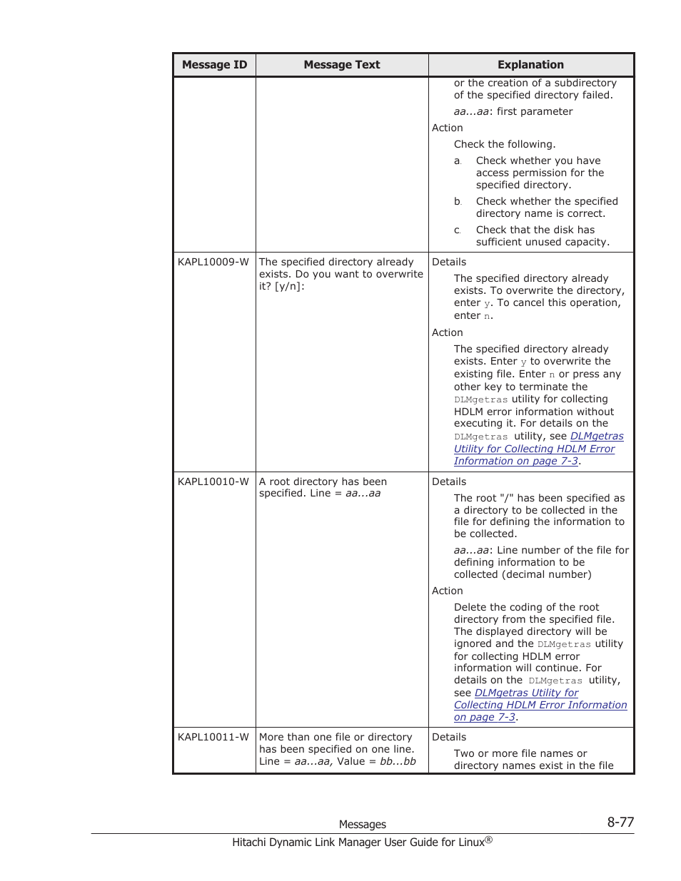 HP Hitachi Dynamic Link Manager Software User Manual | Page 589 / 712