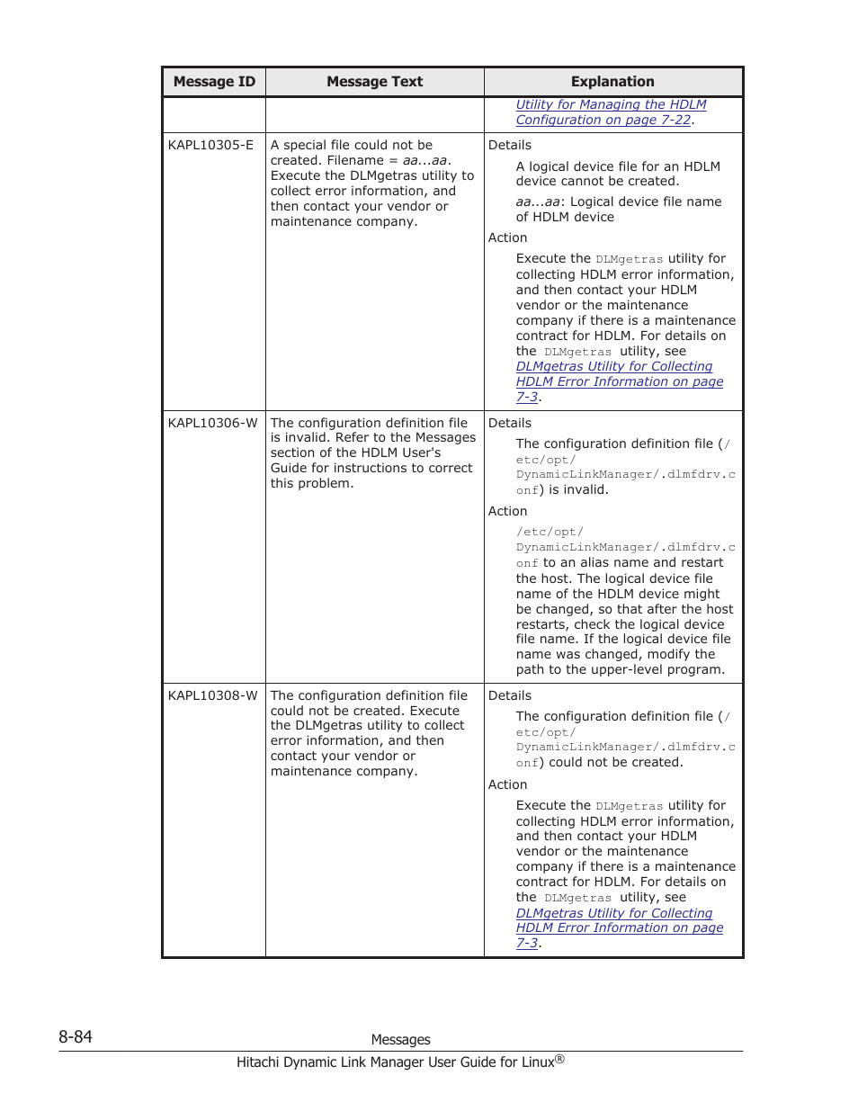 HP Hitachi Dynamic Link Manager Software User Manual | Page 596 / 712