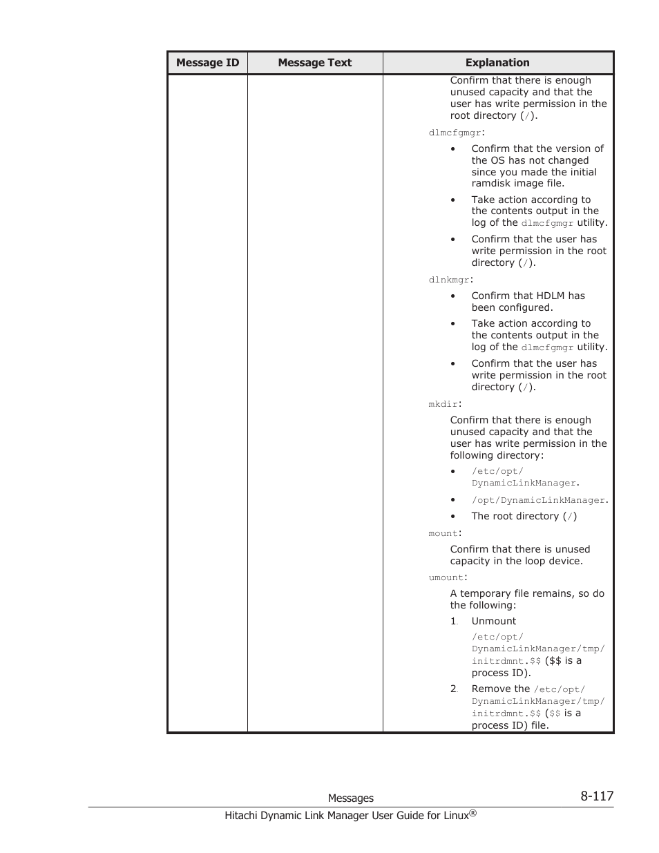 HP Hitachi Dynamic Link Manager Software User Manual | Page 629 / 712