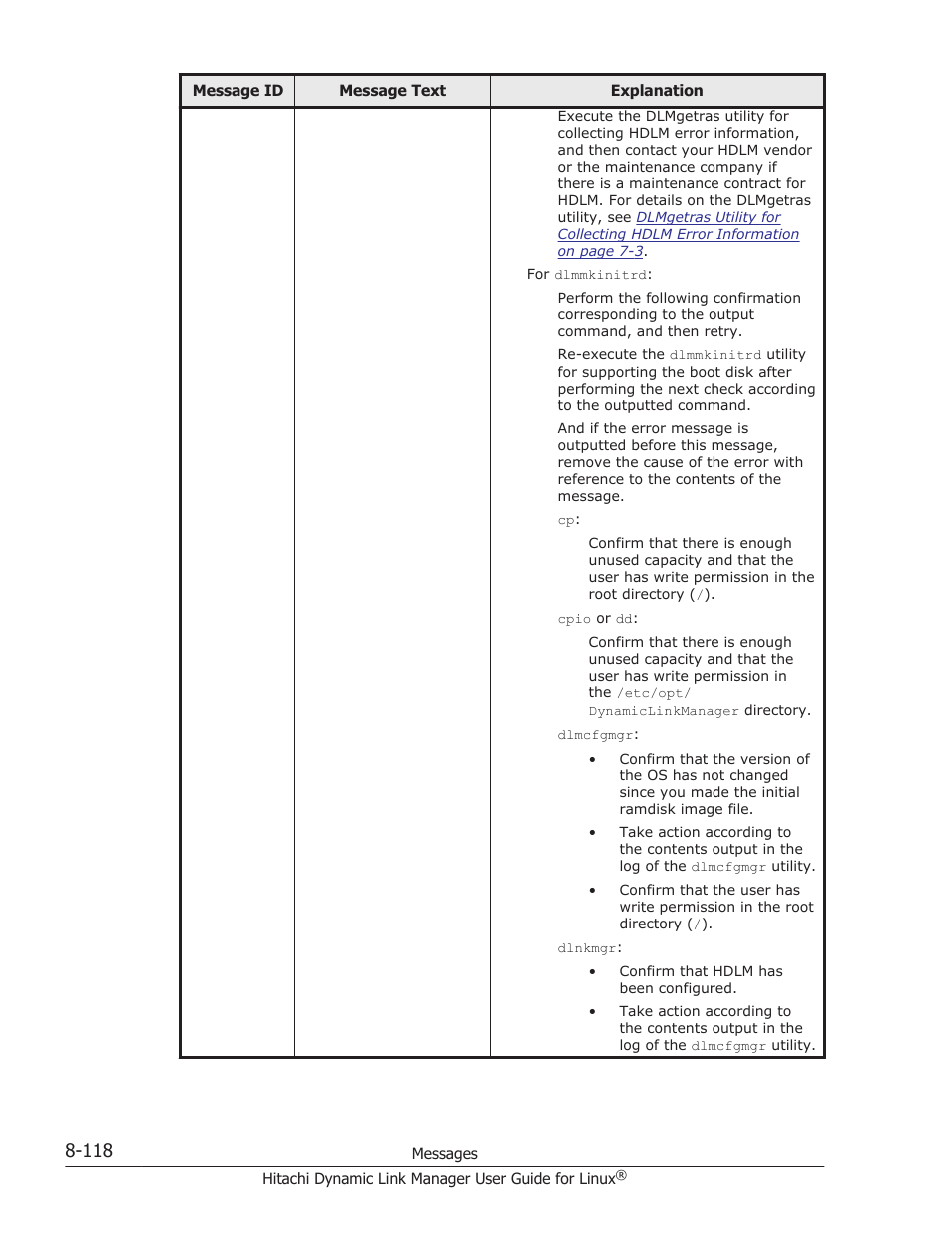 HP Hitachi Dynamic Link Manager Software User Manual | Page 630 / 712