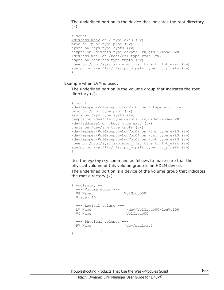 HP Hitachi Dynamic Link Manager Software User Manual | Page 679 / 712