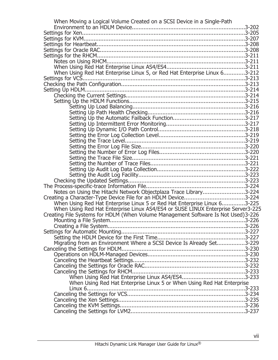 HP Hitachi Dynamic Link Manager Software User Manual | Page 7 / 712