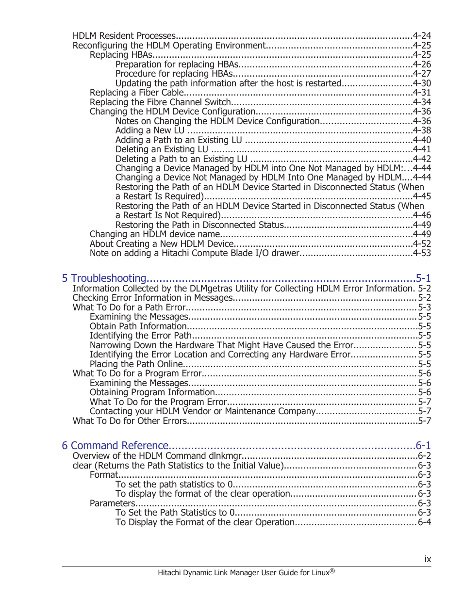 HP Hitachi Dynamic Link Manager Software User Manual | Page 9 / 712