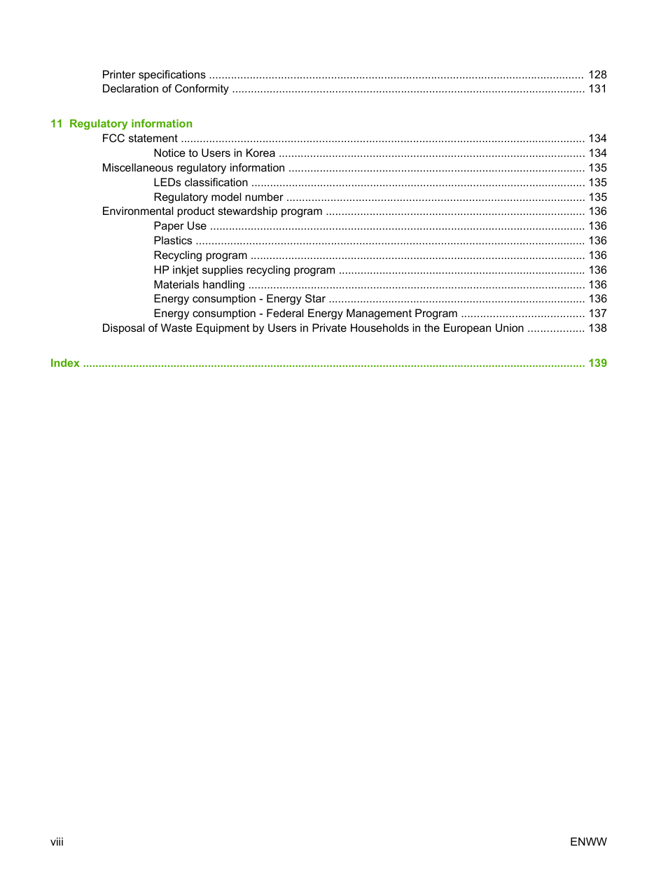 HP Photosmart Pro B8353 Printer User Manual | Page 10 / 154