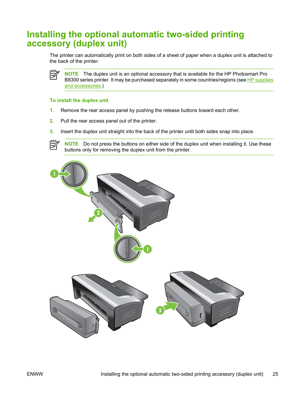 HP Photosmart Pro B8353 Printer User Manual | Page 35 / 154