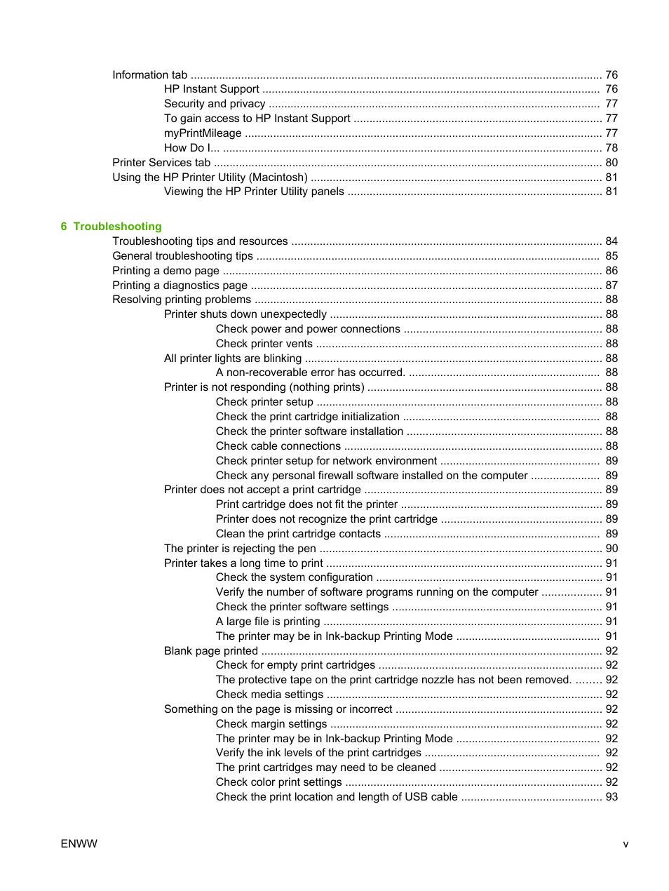 HP Photosmart Pro B8353 Printer User Manual | Page 7 / 154