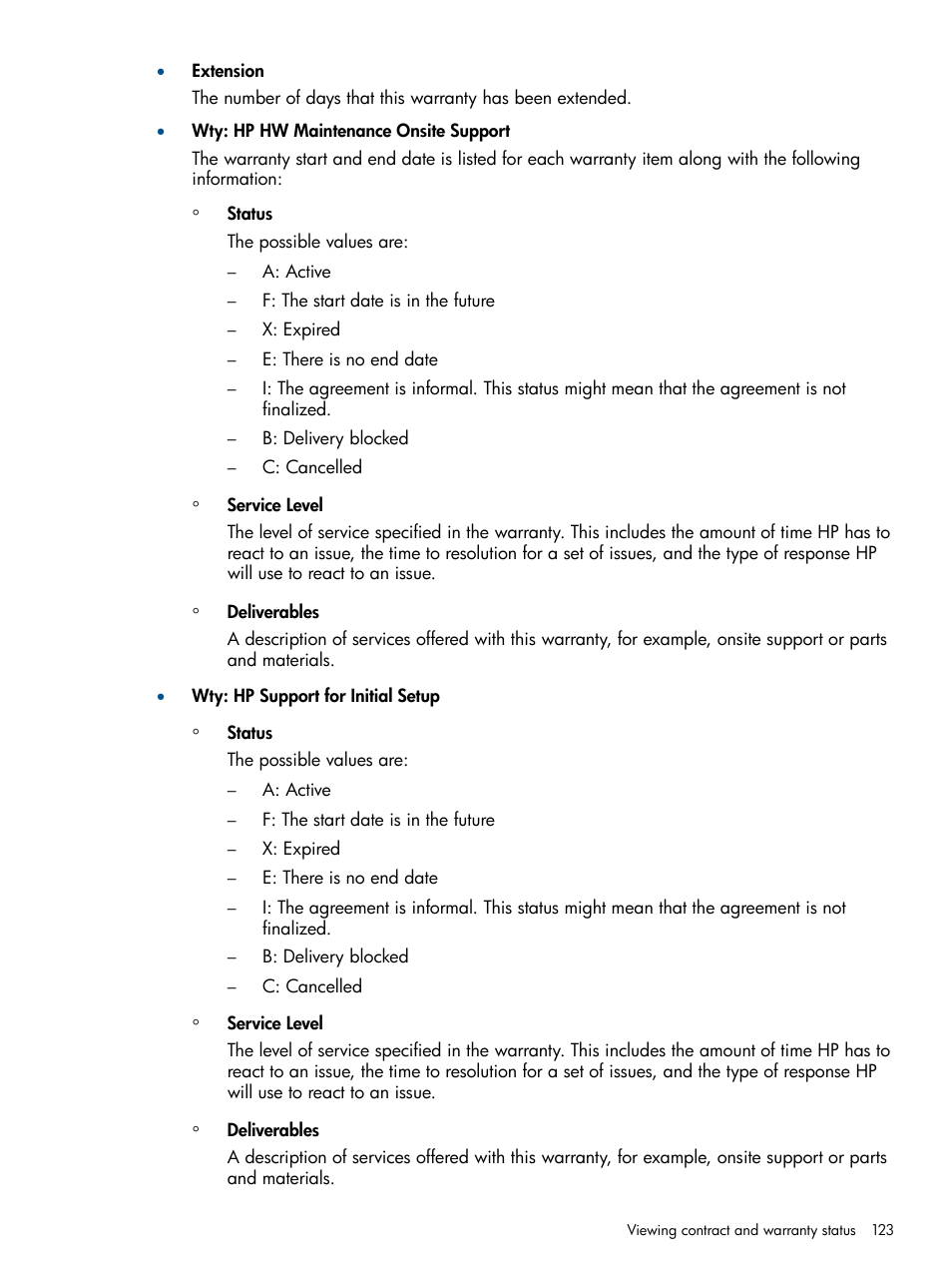 HP Systems Insight Manager User Manual | Page 123 / 254