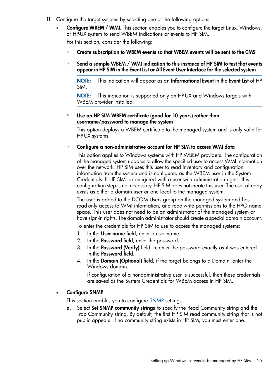 HP Systems Insight Manager User Manual | Page 25 / 254