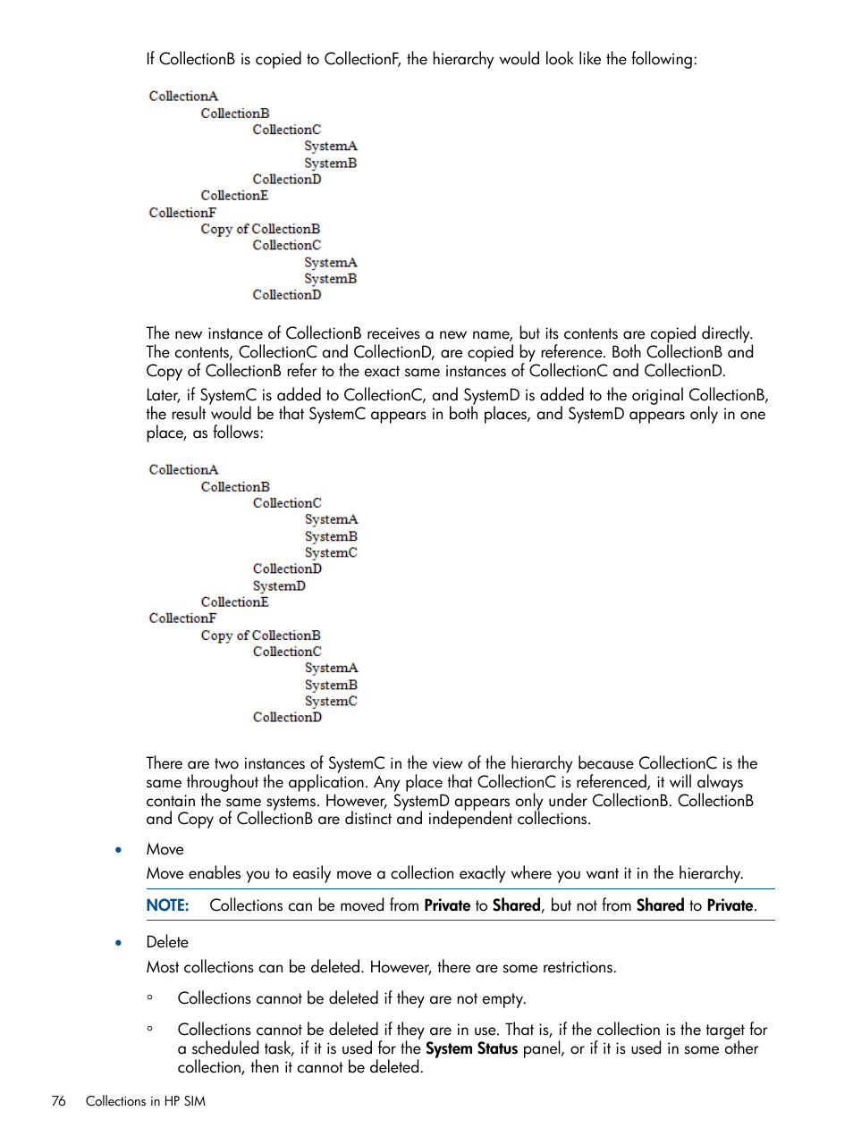 HP Systems Insight Manager User Manual | Page 76 / 254