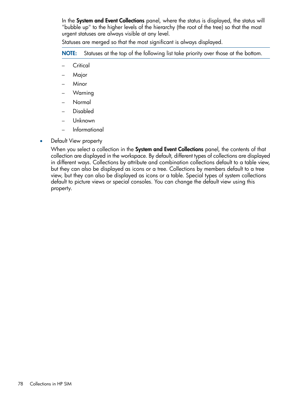 HP Systems Insight Manager User Manual | Page 78 / 254