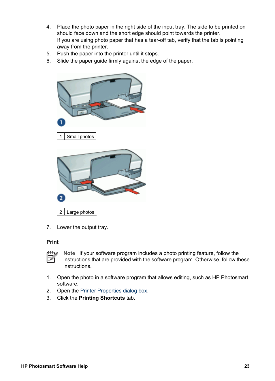 HP Deskjet D4160 Printer User Manual | Page 25 / 102