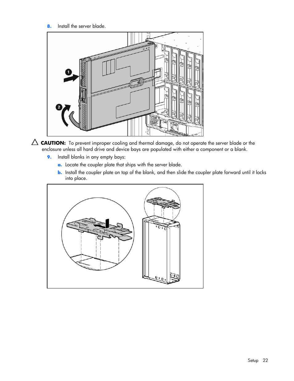 HP ProLiant BL685c Server-Blade User Manual | Page 22 / 93