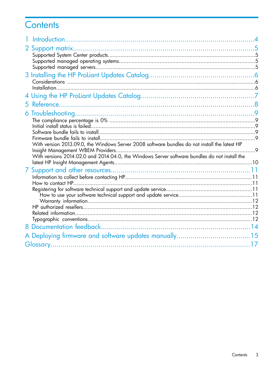 HP OneView for Microsoft System Center User Manual | Page 3 / 17