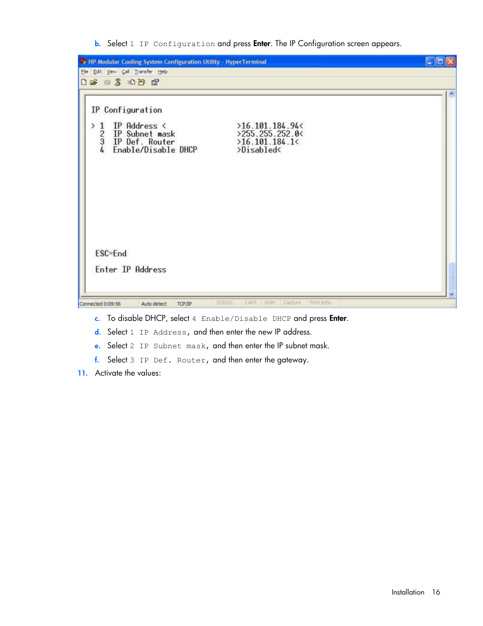 HP Modular Cooling System User Manual | Page 16 / 73