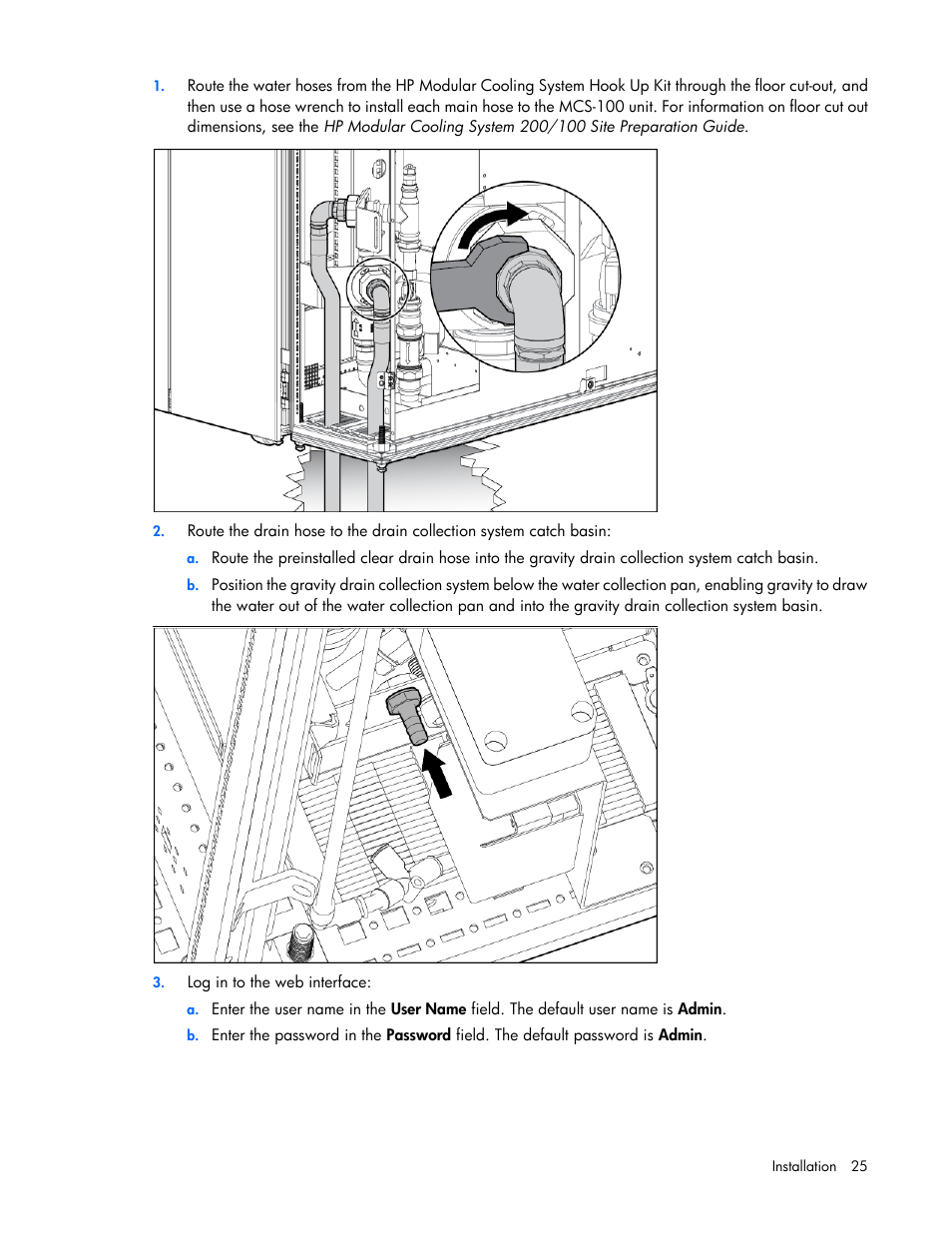 HP Modular Cooling System User Manual | Page 25 / 73