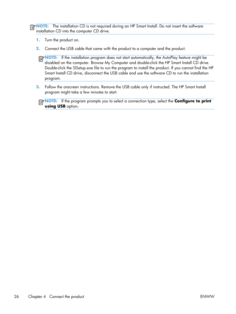 HP LaserJet Pro CP1025nw Color Printer User Manual | Page 38 / 186