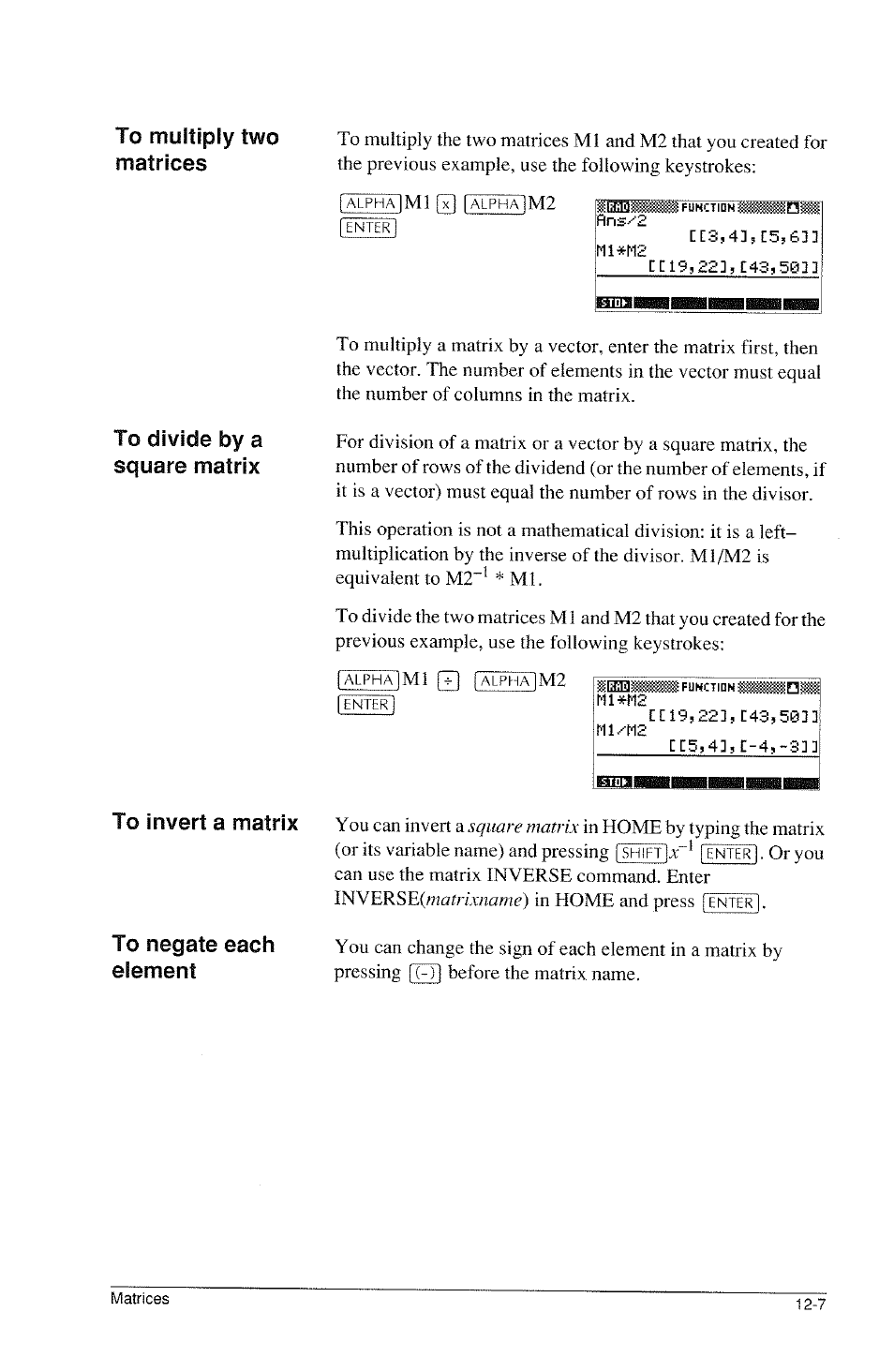 HP 39g Graphing Calculator User Manual | Page 181 / 292