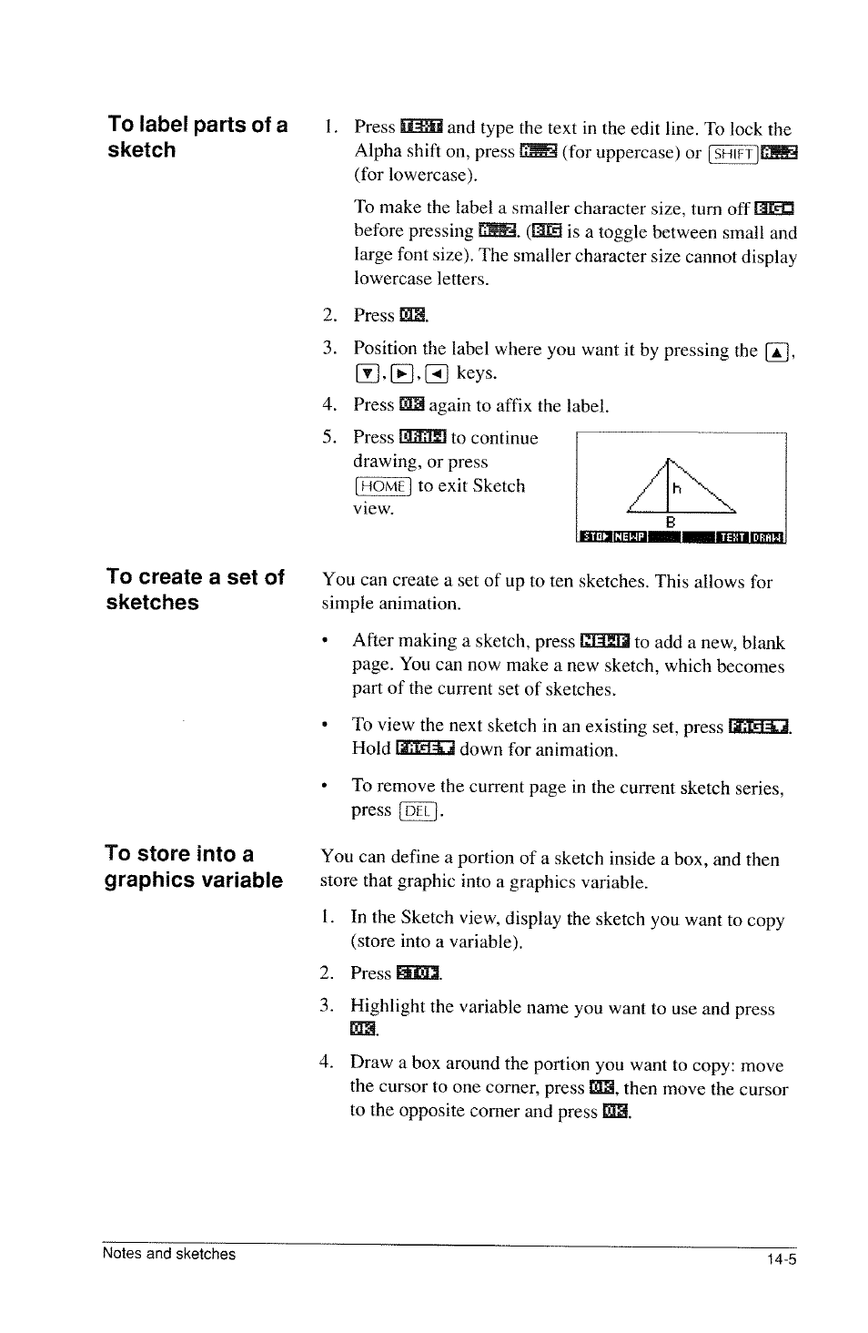 Press am, B-b-izl | HP 39g Graphing Calculator User Manual | Page 205 / 292