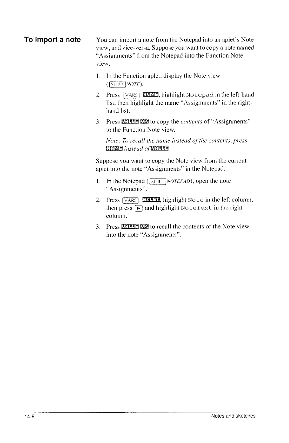 HP 39g Graphing Calculator User Manual | Page 208 / 292