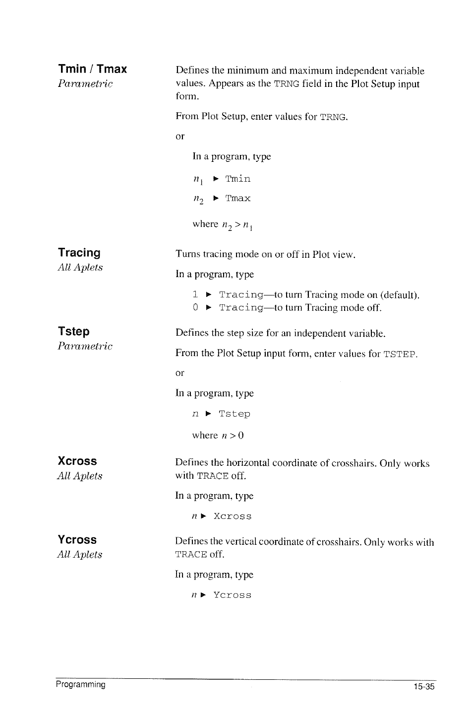 HP 39g Graphing Calculator User Manual | Page 243 / 292