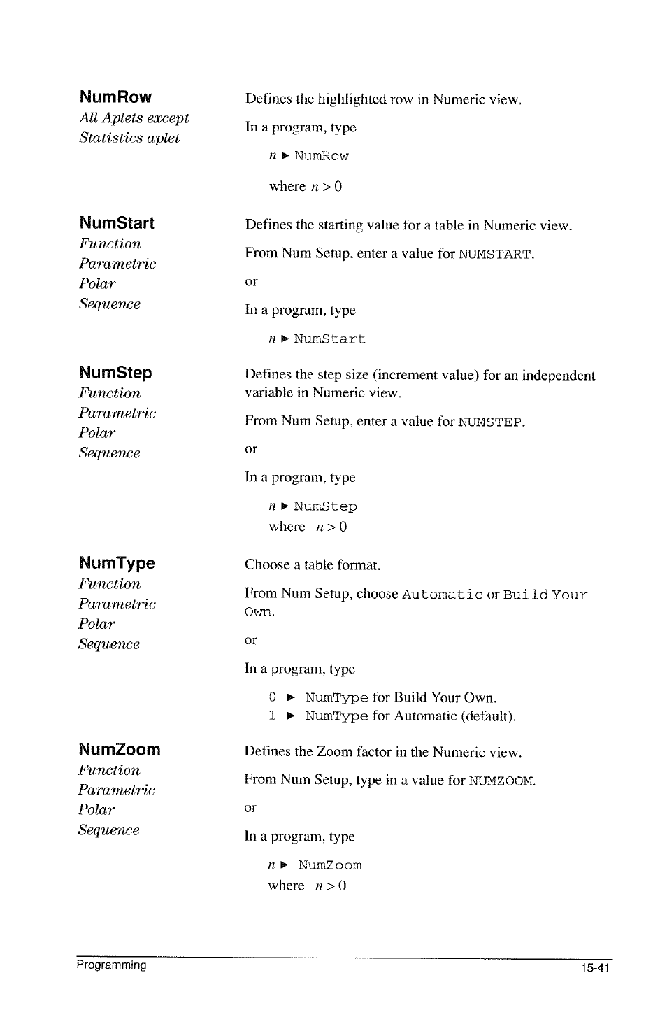 HP 39g Graphing Calculator User Manual | Page 249 / 292