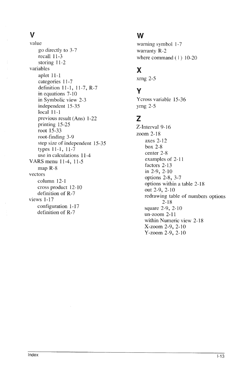 HP 39g Graphing Calculator User Manual | Page 289 / 292